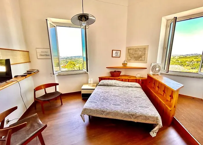 Διαμέρισμα Paulis - Semiattico In Pieno Centro A Sirolo, Con Meravigliosa Vista Mare